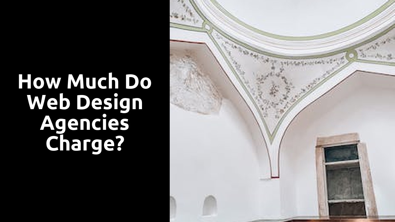 How much do web design agencies charge?